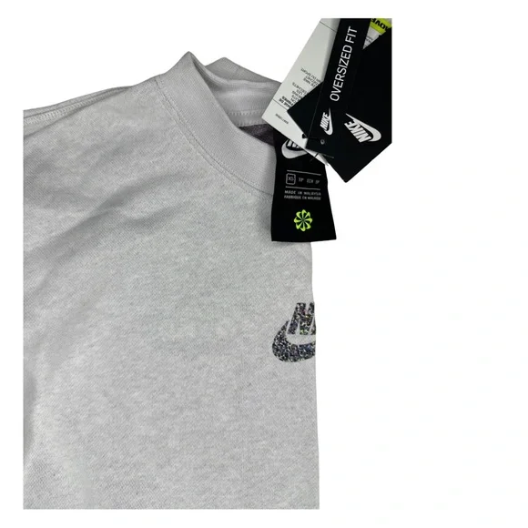 Nike Sportswear Women’s Crew Grey Activewear Casual Crewneck CU6403-094 Size XS - Picture 4 of 5